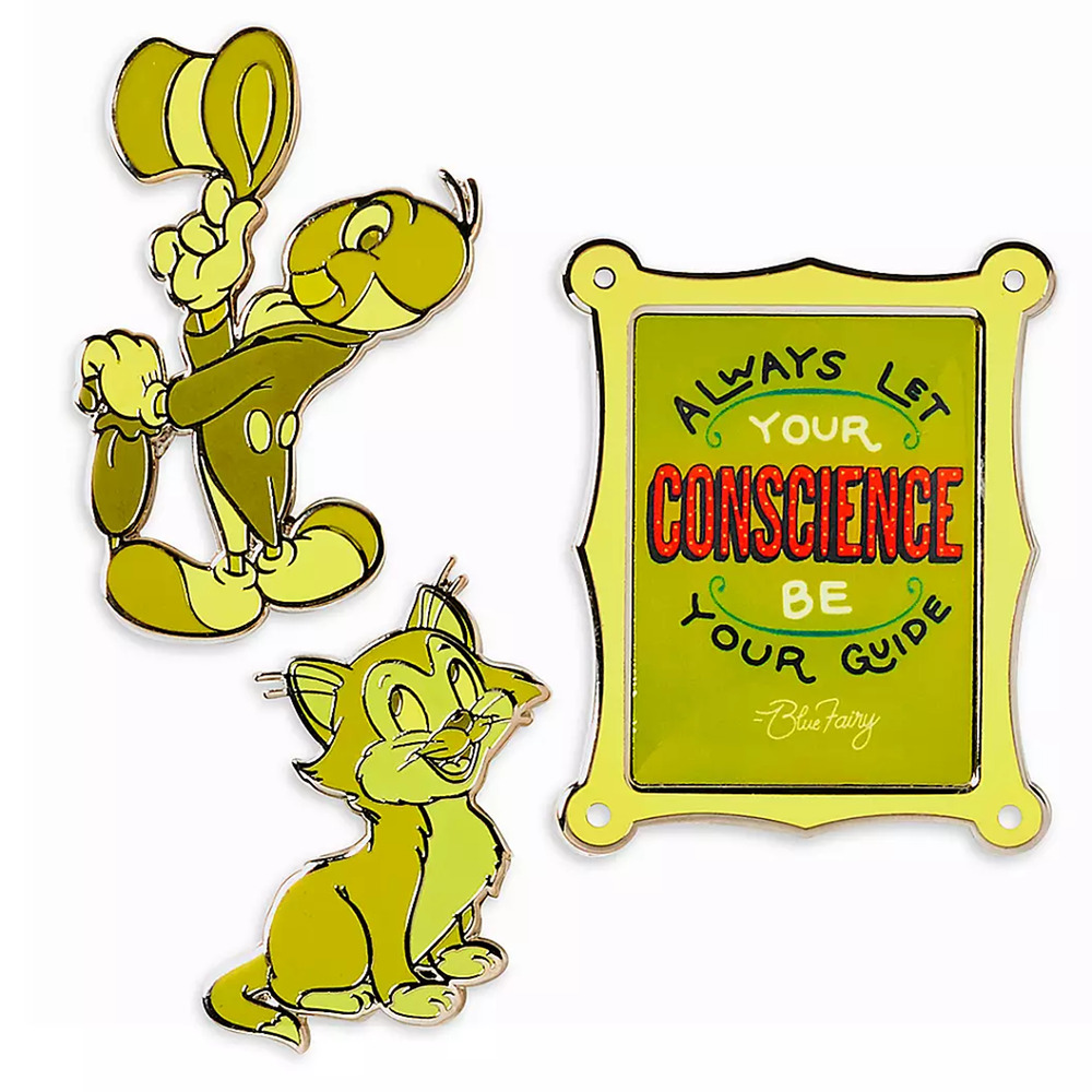Disney Wisdom Pin Set – Jiminy Cricket – July – Limited Release
